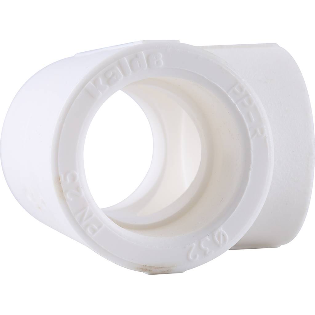 Тройник Kalde d=32 для полипропиленовых труб под сварку (цвет белый)