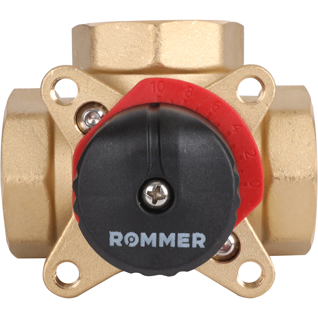 3-х ходовой смесительный клапан ROMMER 1 1/4  KVs 16, RVM-0003-016032