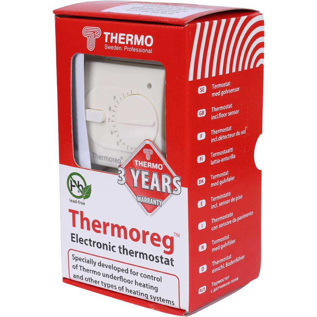 Терморегулятор THERMO Thermoreg TI-200 Design