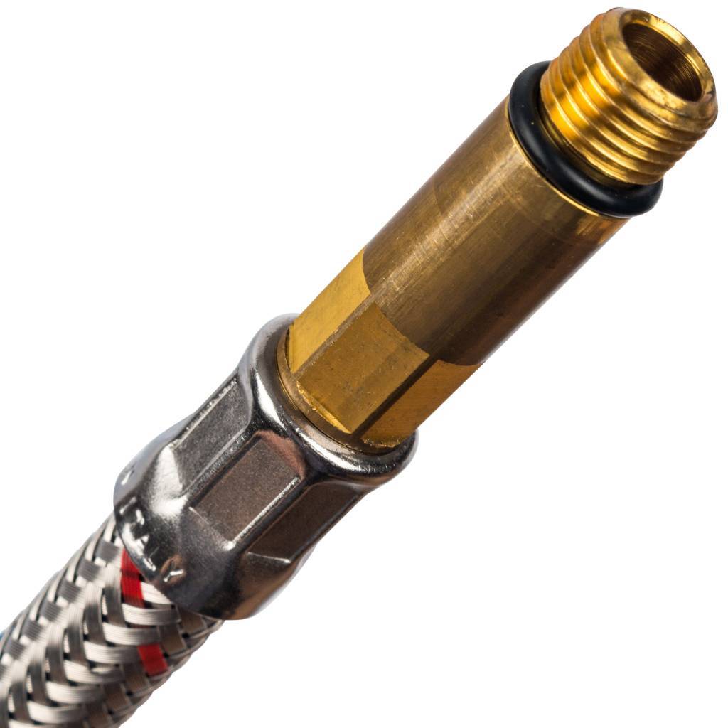 Гибкая подводка для воды STOUT M 10 (35мм) х ВР 3/8, длина 400 мм, SHF-0035-351010