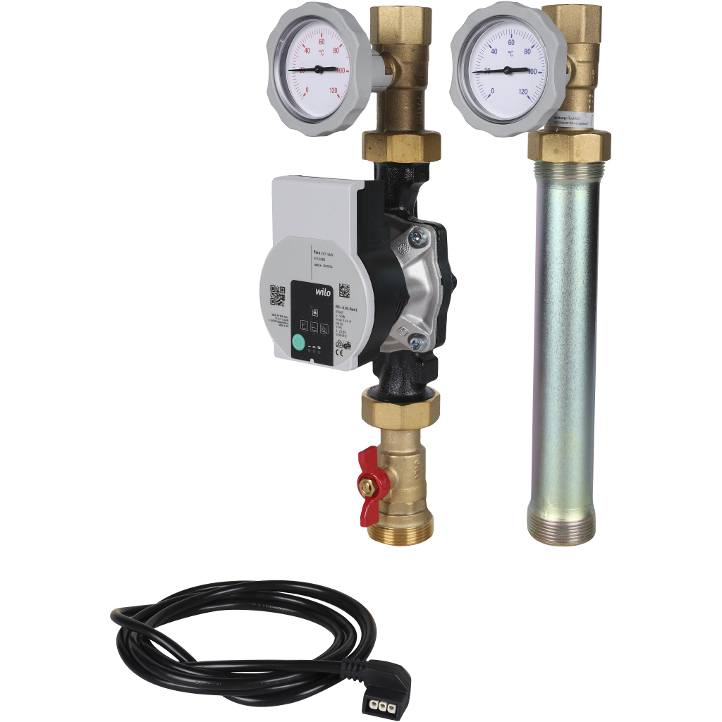 Насосная группа Meibes V-UK 1 с насосом Wilo PARA SC 7.0, без смесителя, подающая линия слева, M66813.36WI