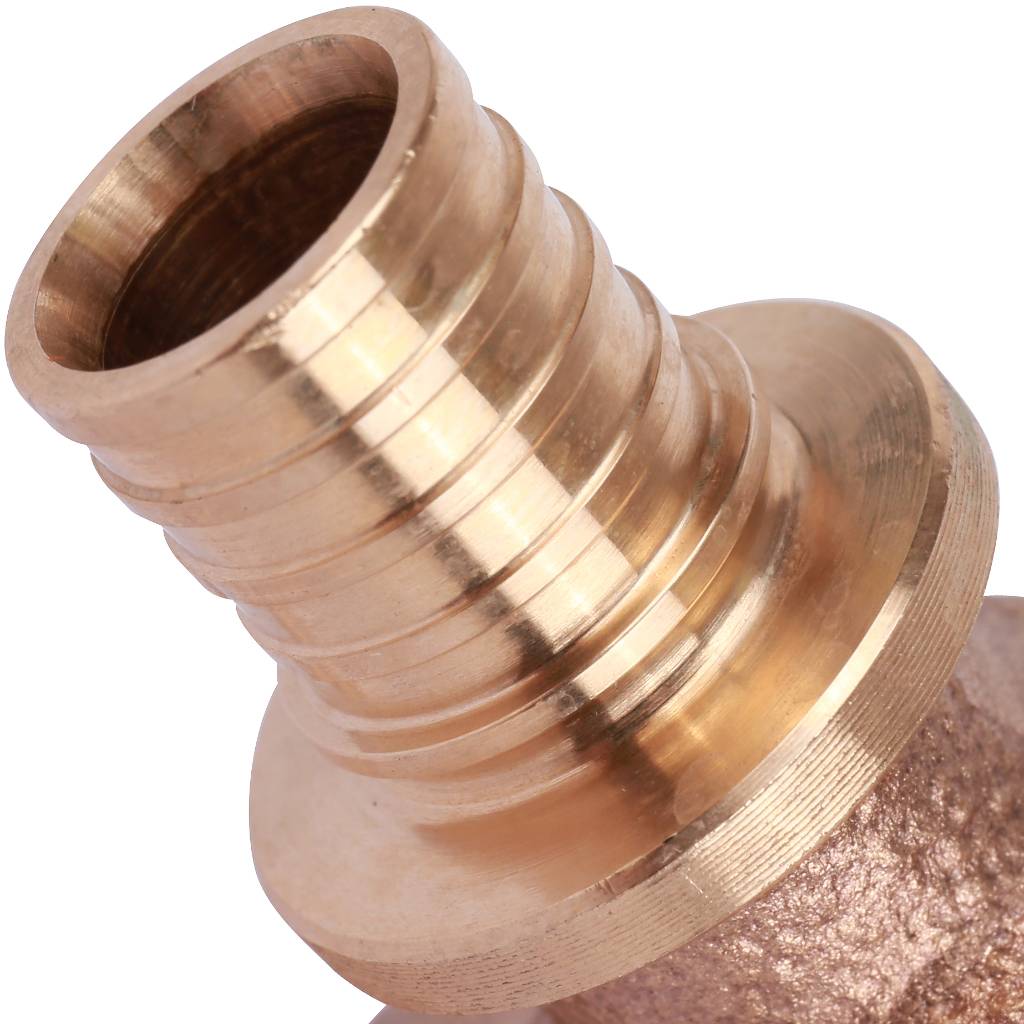 Тройник РЕХАУ RAUTITAN PLATINUM с уменьшенным боковым и торцевым проходами 25-16-16 RX для труб из сшитого полиэтилена аксиальный