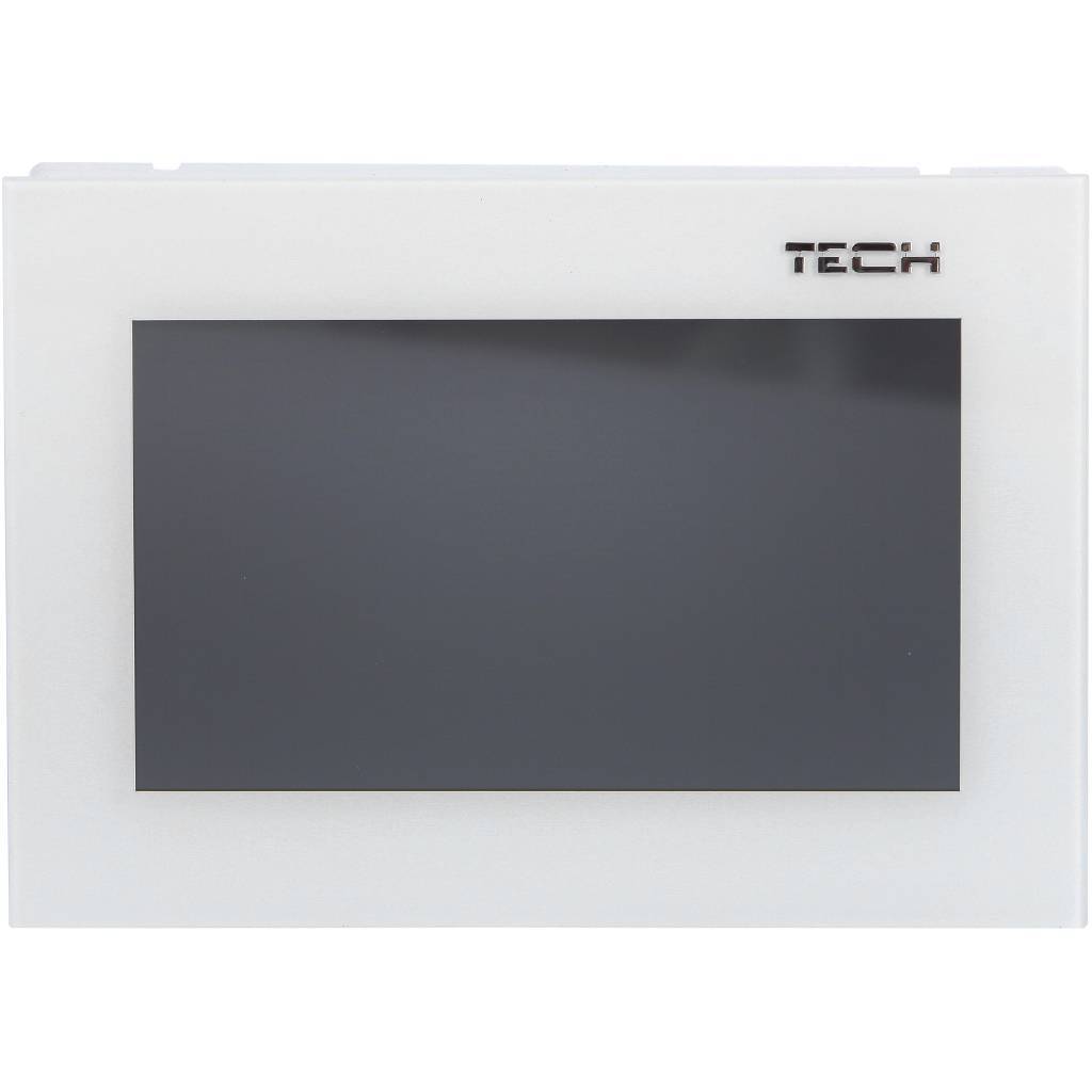 Комнатный регулятор с коммуникацией TECH OPENTHERM + коммуникации WI-FI, белый, ST-2801