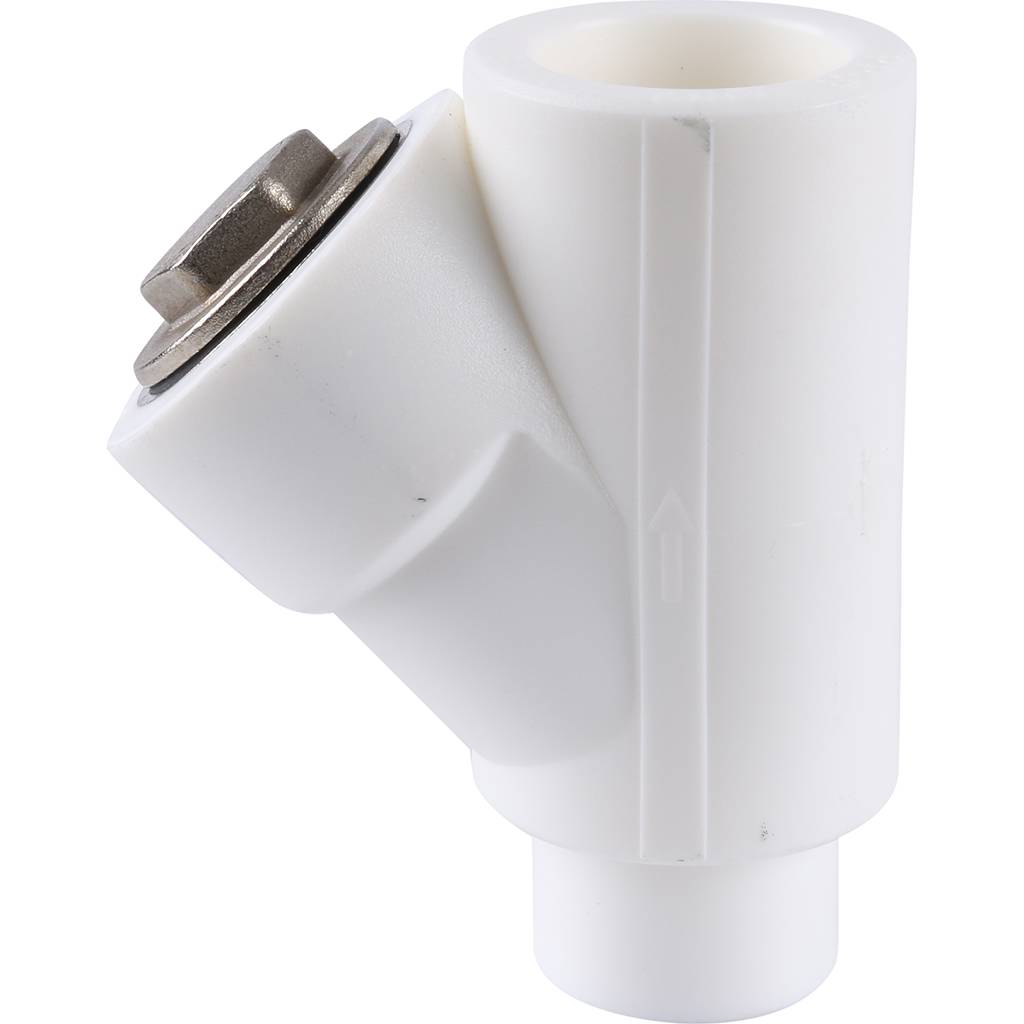 Фильтр Kalde для полипропиленовых труб (ВН-НР, d=32) для полипропиленовых труб под сварку (цвет белый)