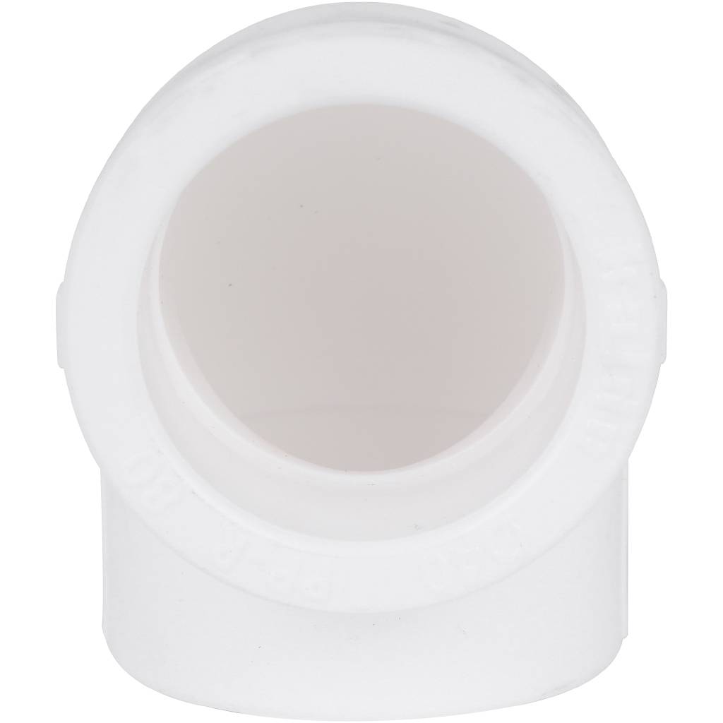 Угольник Kalde d=40 90* для полипропиленовых труб под сварку (цвет белый), R.3212-elb-400000