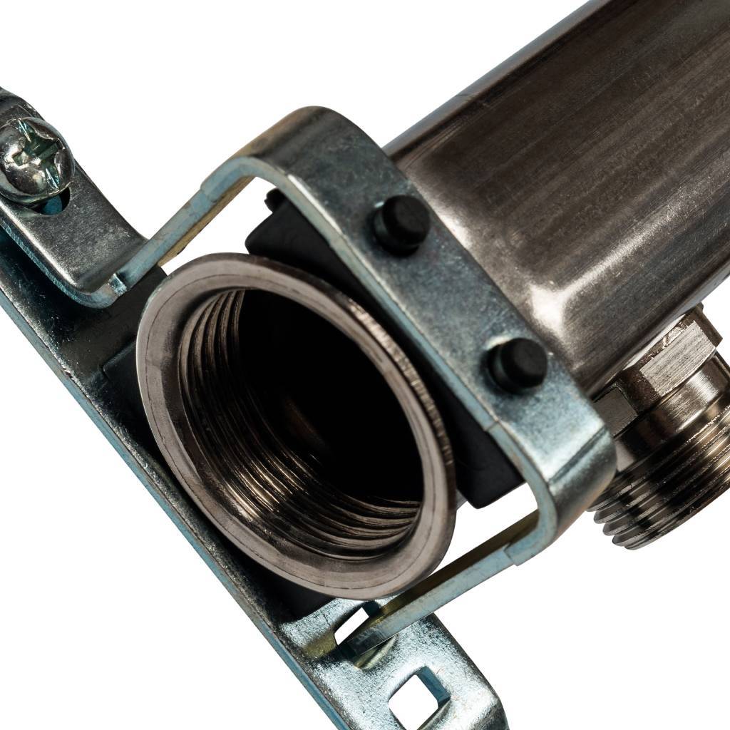 Коллектор из нержавеющей стали для радиаторной разводки STOUT 12 выходов