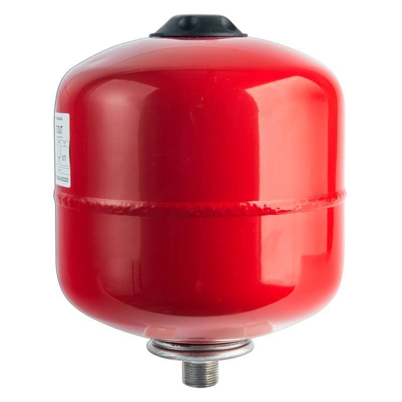 Расширительный бак STOUT STH-0004 на отопление 5 л. (цвет красный)