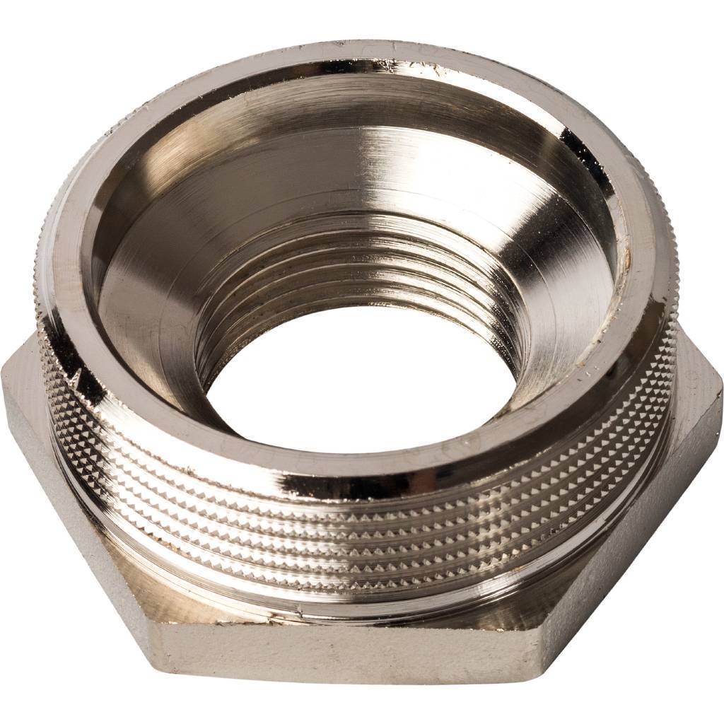 Футорка STOUT никелированная 2 X1, SFT-0029-000021