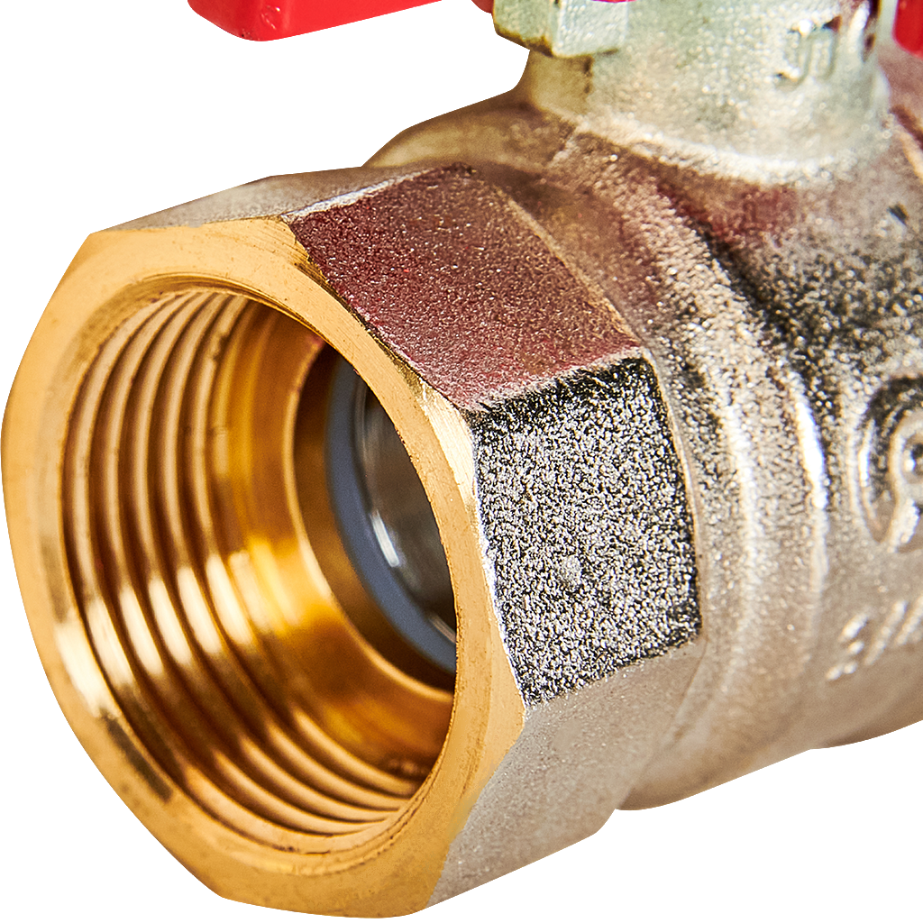 Кран шаровой ROMMER ВР/ВР, ручка бабочка 3/4