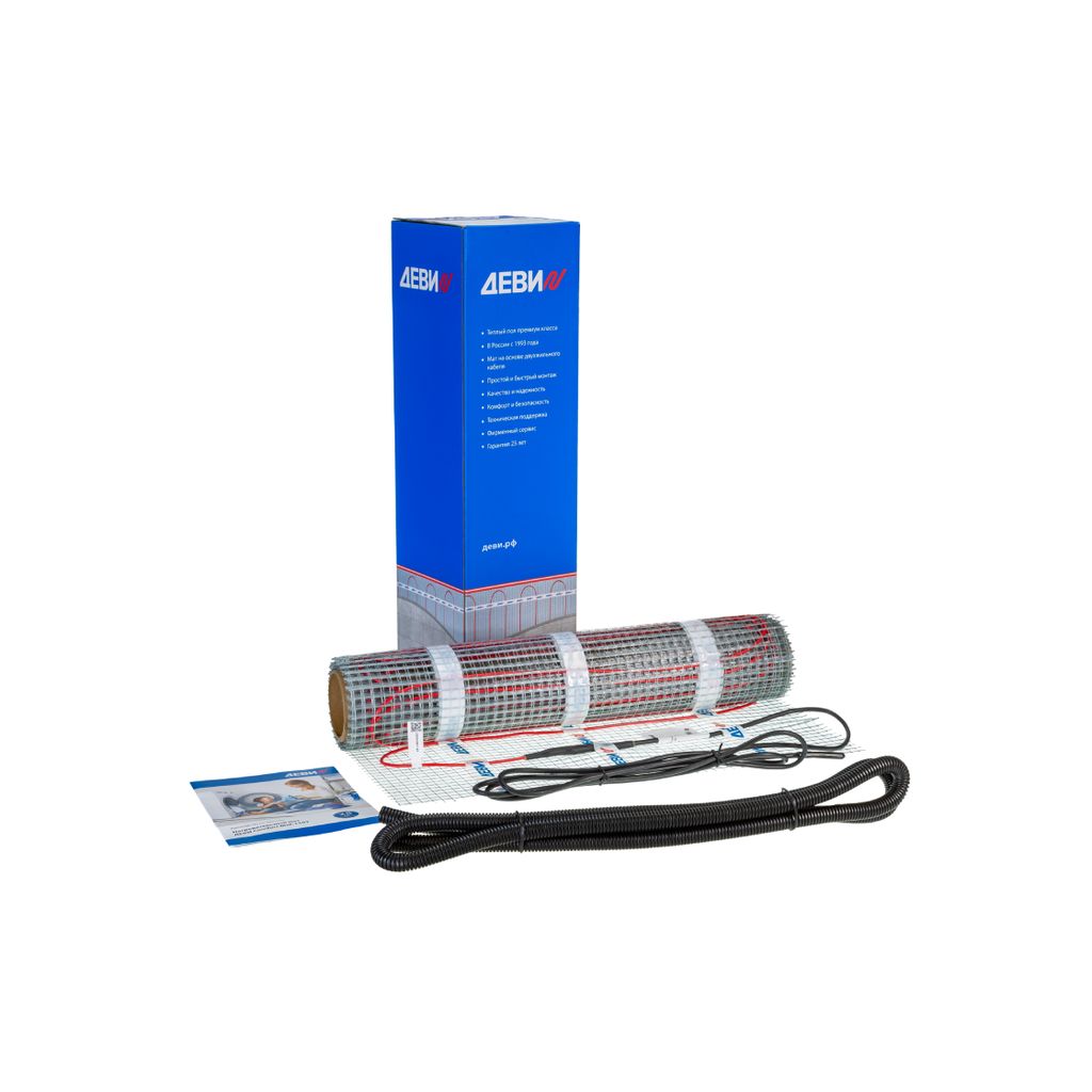 Нагревательный мат Ридан ДЕВИ Comfort Mat-150T 1050 Вт 230 В 7 м2, 83030580R