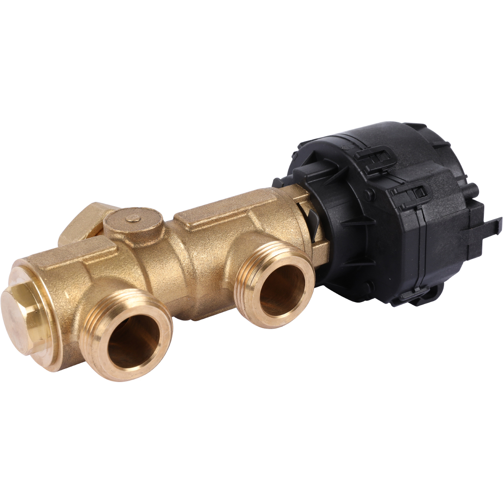Комплект трехходового клапана STOUT для котла + бойлера 3/4 Kvs 4,4 м3/ч SFB-0001-000001