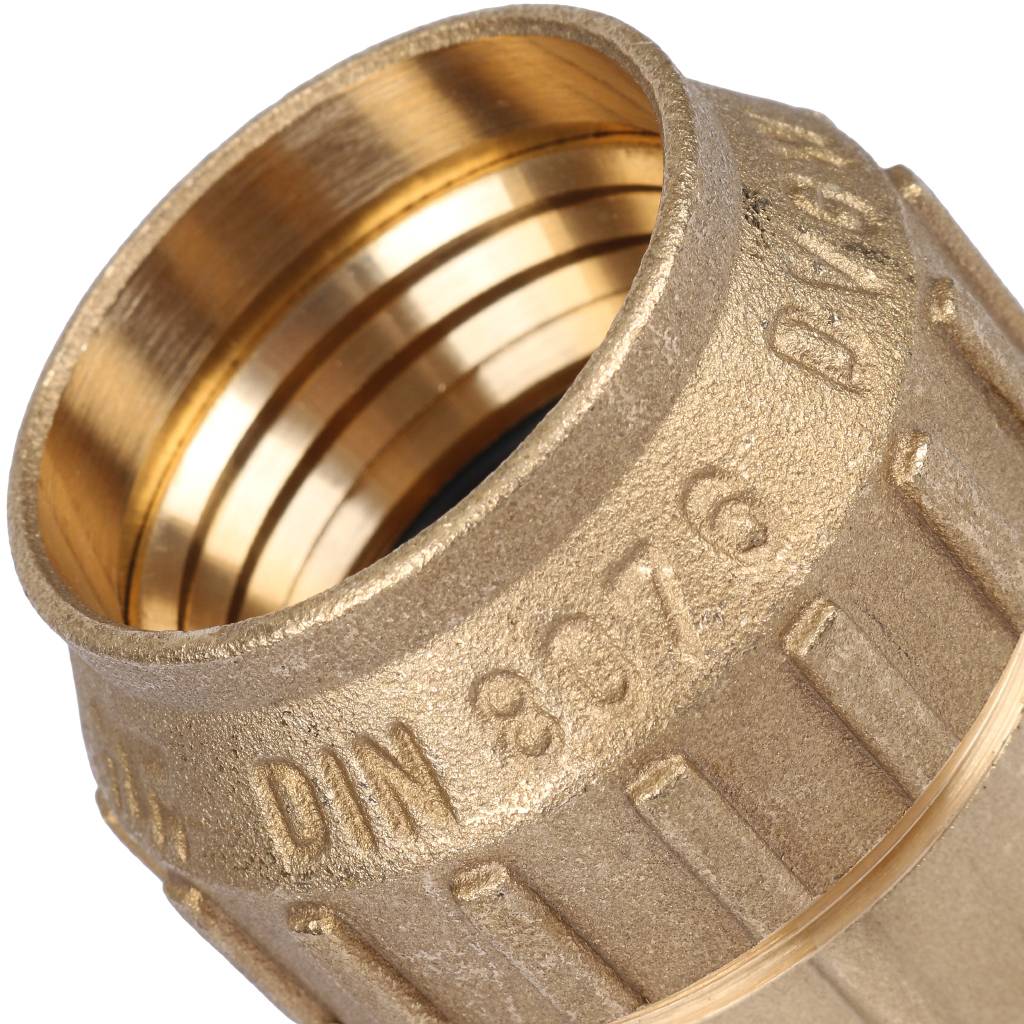 Муфта TIEMME с внутренней резьбой 40х1 1/4 для труб ПНД винтовой, 3400013