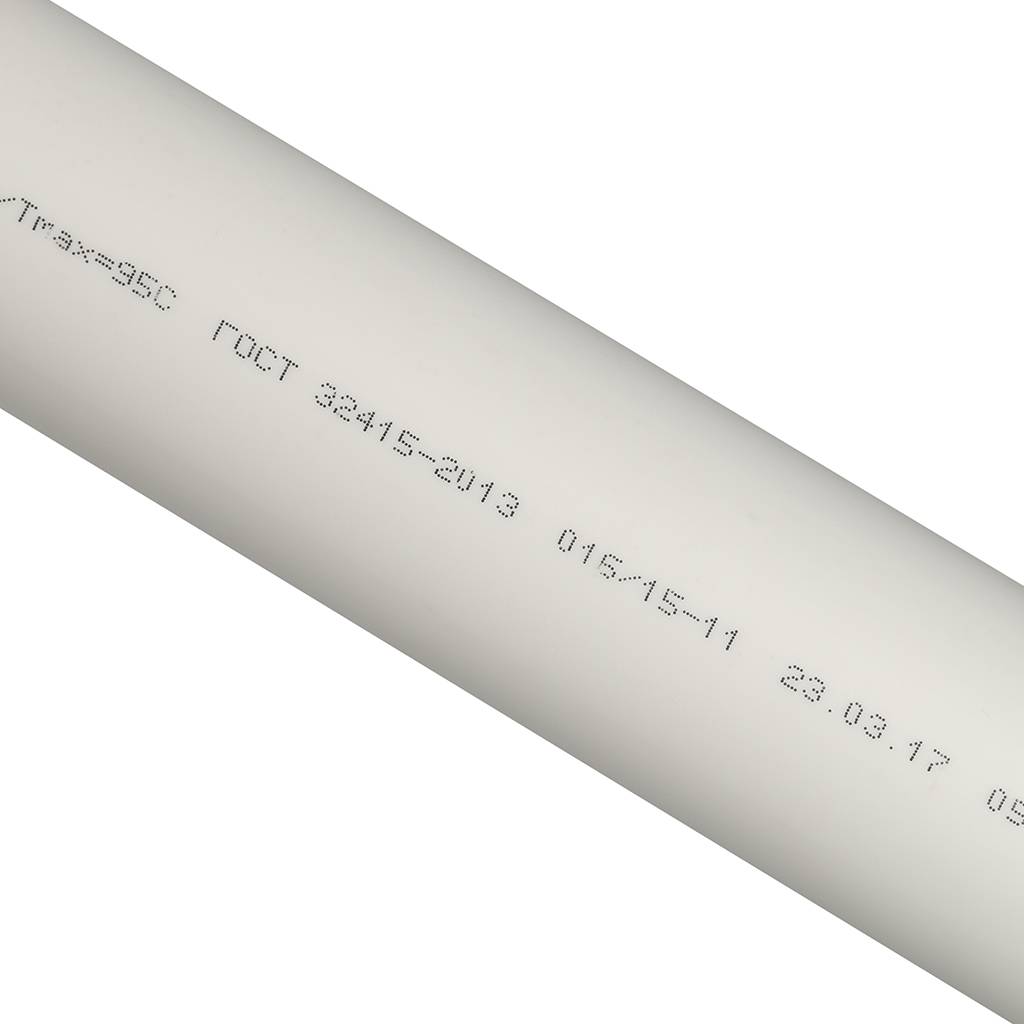 Труба полипропиленовая Политэк d=50x8,3 (PN 20) (цвет белый), 9002050084