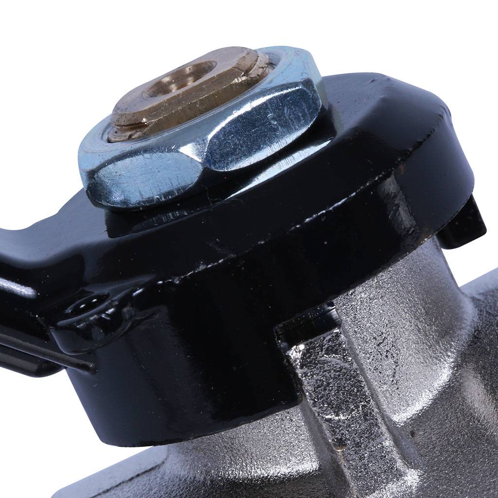 Кран шаровой BUGATTI Oregon (ручка-рычаг алюминий) внут-внут резьба 2