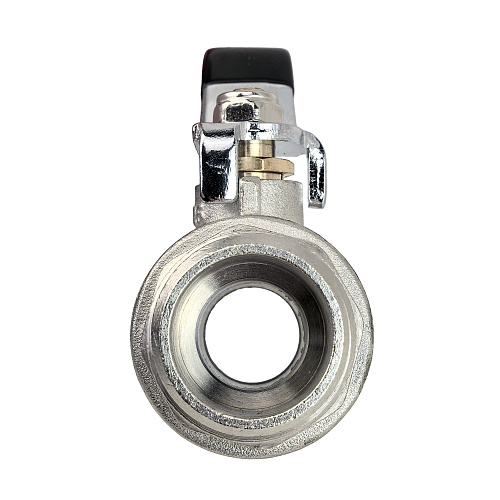 Кран шаровой ГОСТ ручка рычаг, латунь, внутренняя/наружная резьба  3/4,PN40 никель, RTP