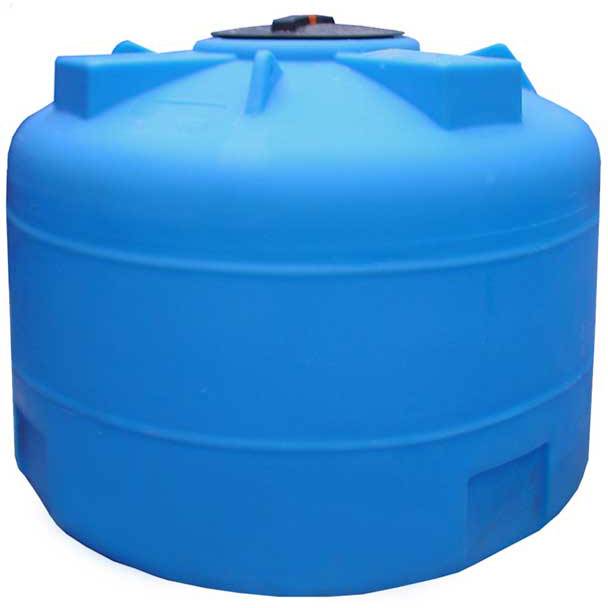 Емкость цилиндр. АНИОН 1500л с фланцем и крышкой с клапаном, 1500ВФК2