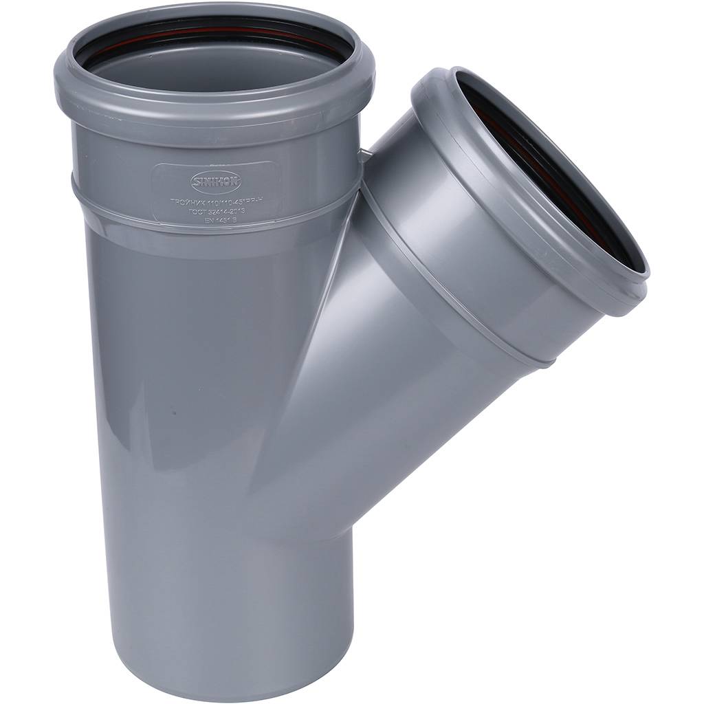 Тройник Sinikon D110x110x45гр., 508025.R