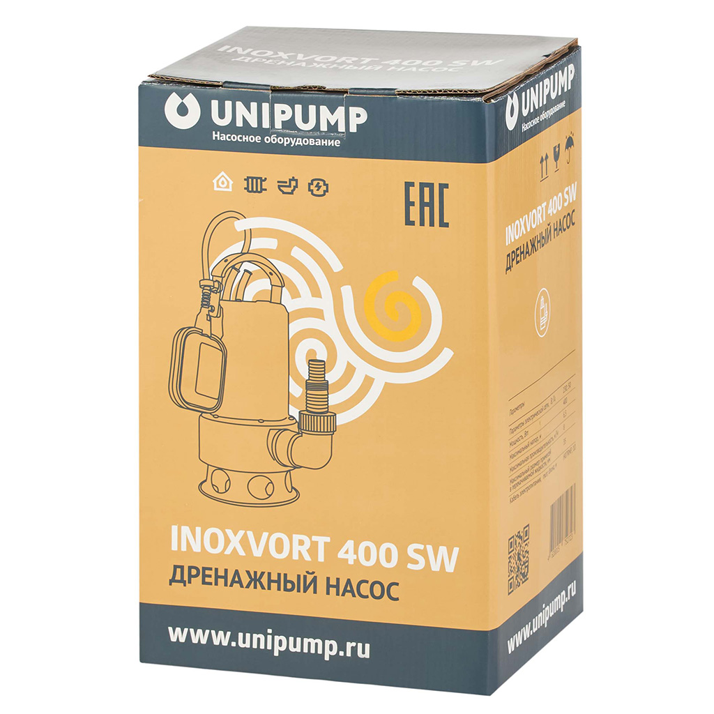 Насос дренажный UNIPUMP INOXVORT 400 SW