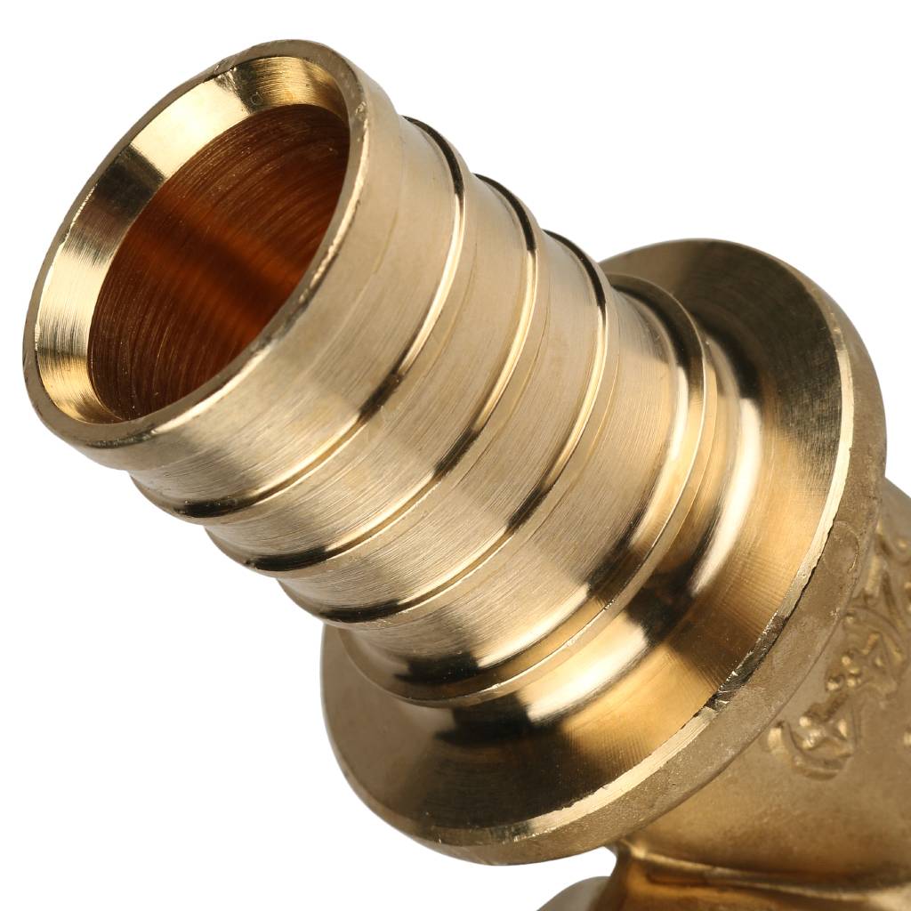 Угольник-переходник STOUT с внутренней резьбой 32xG 1 для труб из сшитого полиэтилена аксиальный, SFA-0006-003210