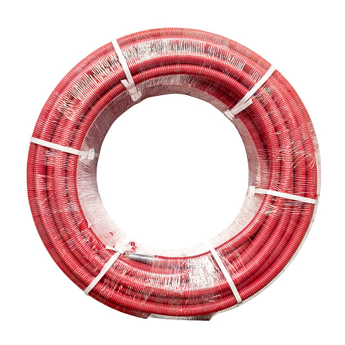 Труба EVOH PE-Xa в гофроизоляции 16х2,2х23, 100м красная, RTP