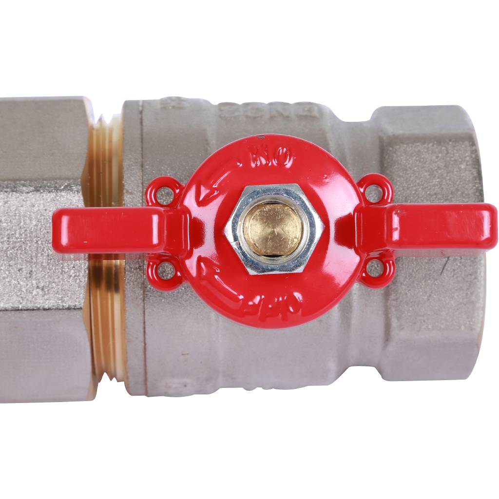 Кран шаровой ROMMER с американкой 1 1/4 ВН/НР, ручка бабочка, RBV-0005-0510232