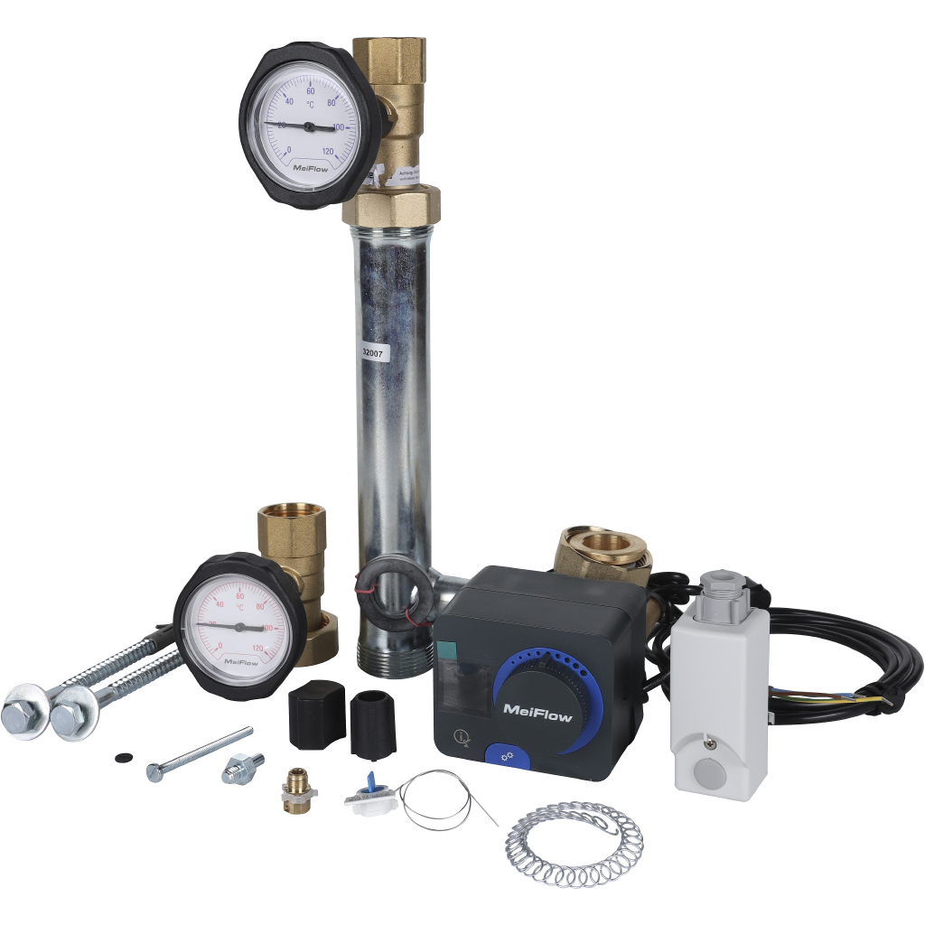 Насосная группа Meibes MeiFlow TOP S MC-CV DN25 с электронным термостатом без насоса, M45990EA