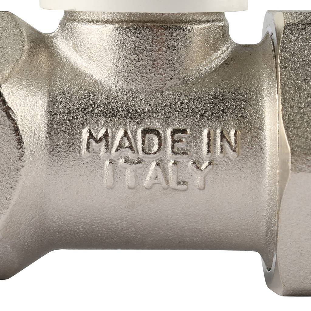 Клапан ручной терморегулирующий STOUT SVR прямой 1/2, SVR-2122-000015