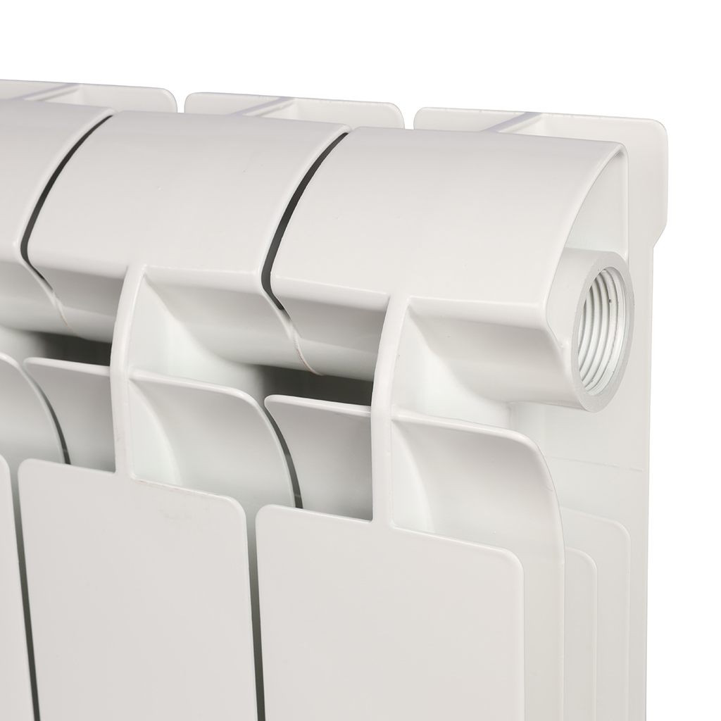 Радиатор алюминиевый Global VOX- R 200 12 секций боковое подключение (белый RAL 9010), VX02001012