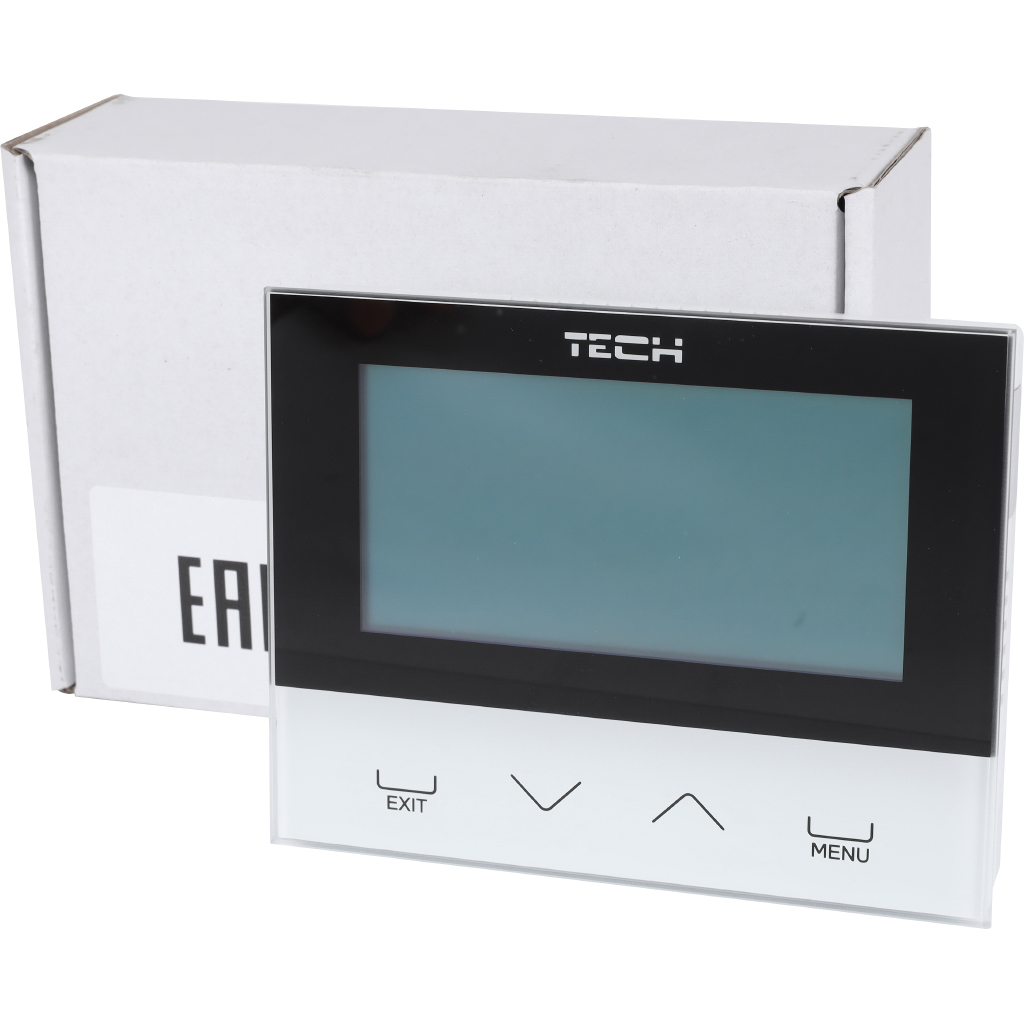 Проводной комнатный двухпозиционный терморегулятор, черный, WG.11.0437