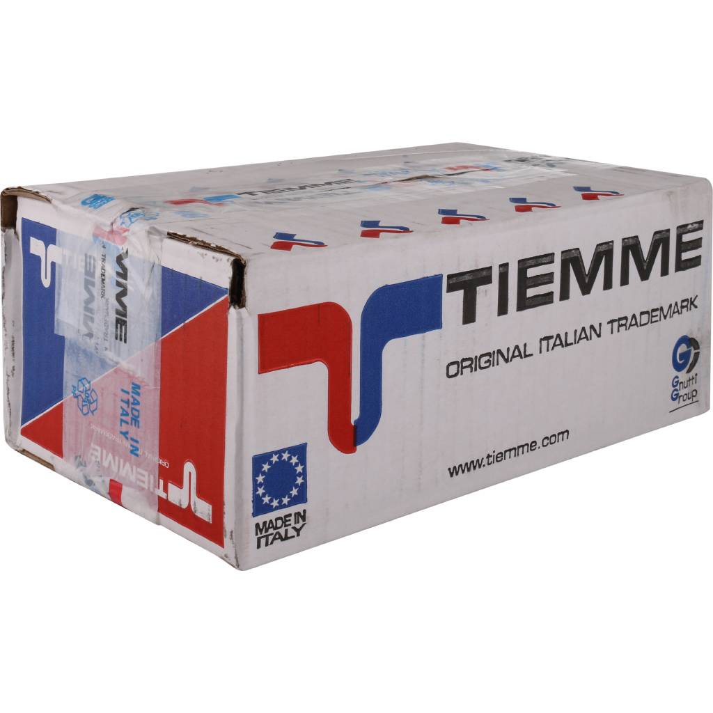 Фильтр с манометром TIEMME 3/4 со сгонами, с прозрачной пластиковой колбой, промывной, 3130006