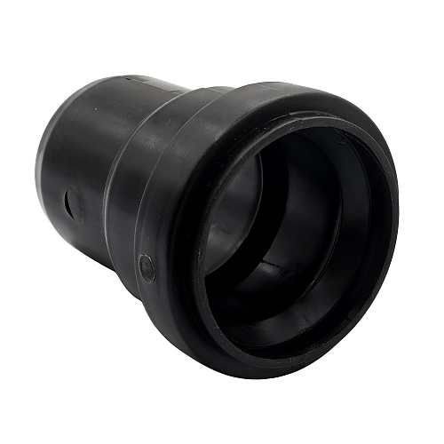 Переход с пластиковой на чёрную канализацию ВК ПП  50/48, черный,РТП