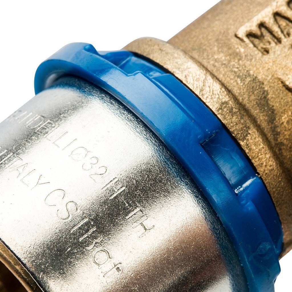 Угольник Prandelli Multyrama 90 32х3,0 H, TH, U для металлопластиковых труб прессовой, 509.06.03.2