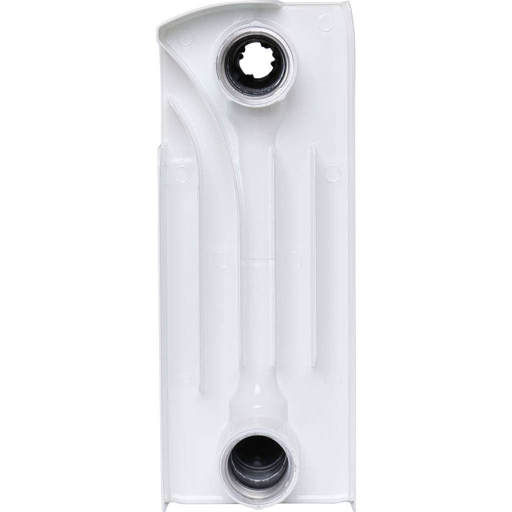 Радиатор биметаллический RIFAR BASE 200 8 секций боковое подключение (белый RAL 9016), 1RB20-8