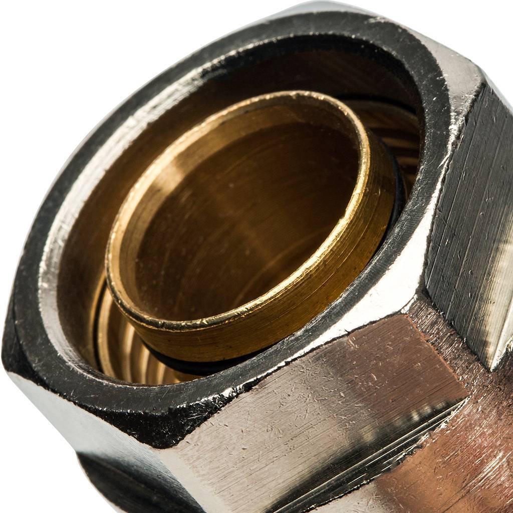 Угольник 90 с внутр.резьбой Prandelli Multyrama (26х3,0х3/4) для металлопластиковых труб винтовой, 103.04.12.6