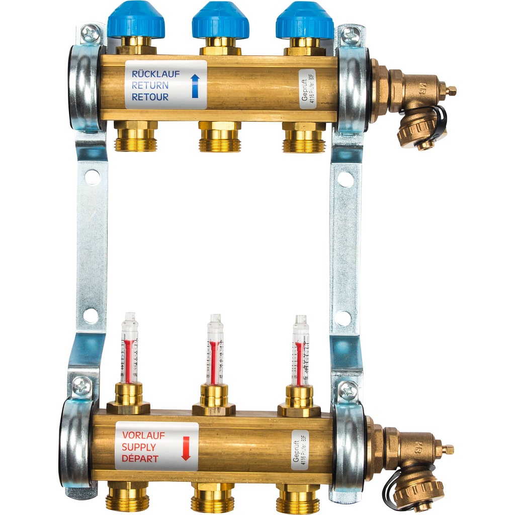 Коллектор с расходомерами Watts HKV/T-3 (20.20.303)