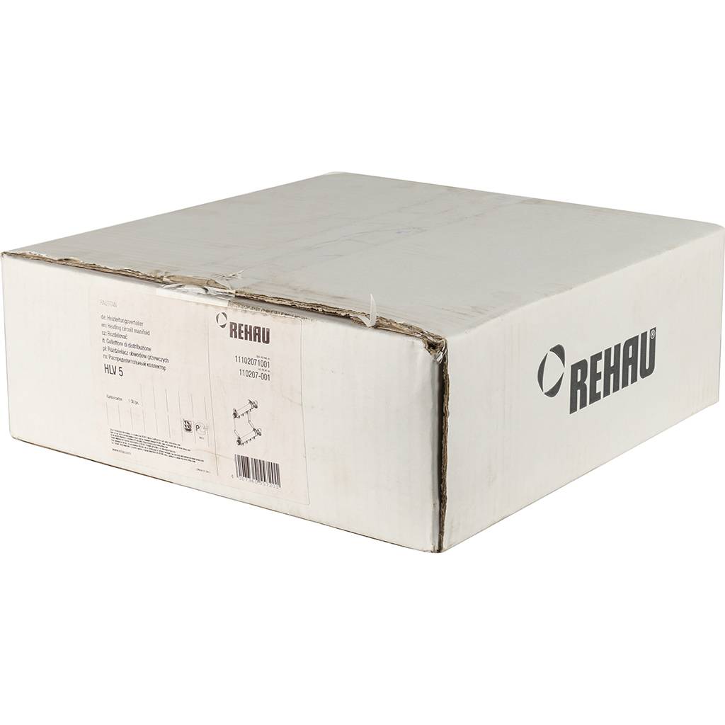 Распределительный коллектор РЕХАУ HLV на 5 групп нерж. сталь, 11102071001