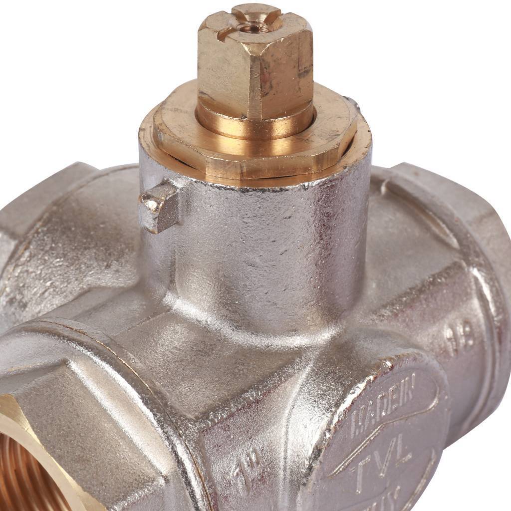 Кран шаровый Itap 128 1 трехходовой тип «Т» стандартный проход (рычаг), 26106