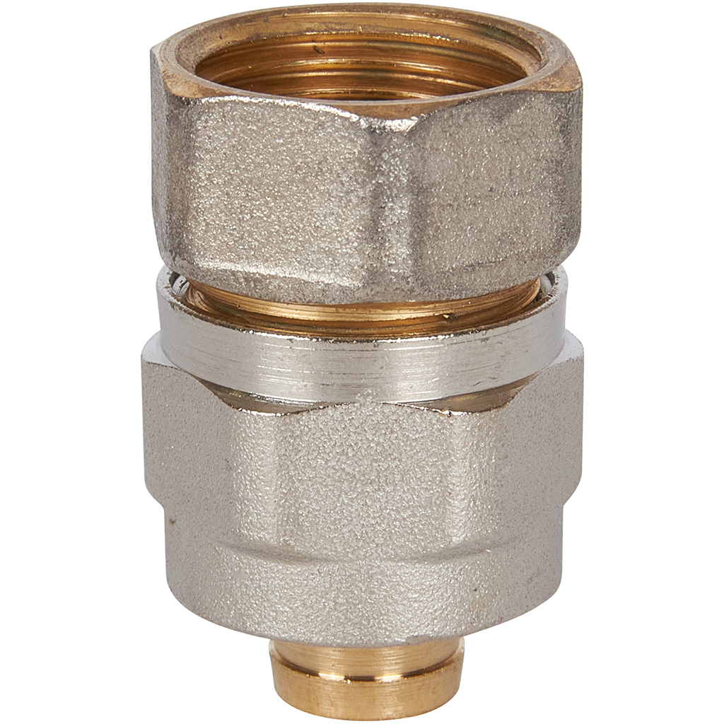 Переходник STOUT с внутренней резьбой 1/2 х16 для металлопластиковых труб винтовой, SFS-0002-001216