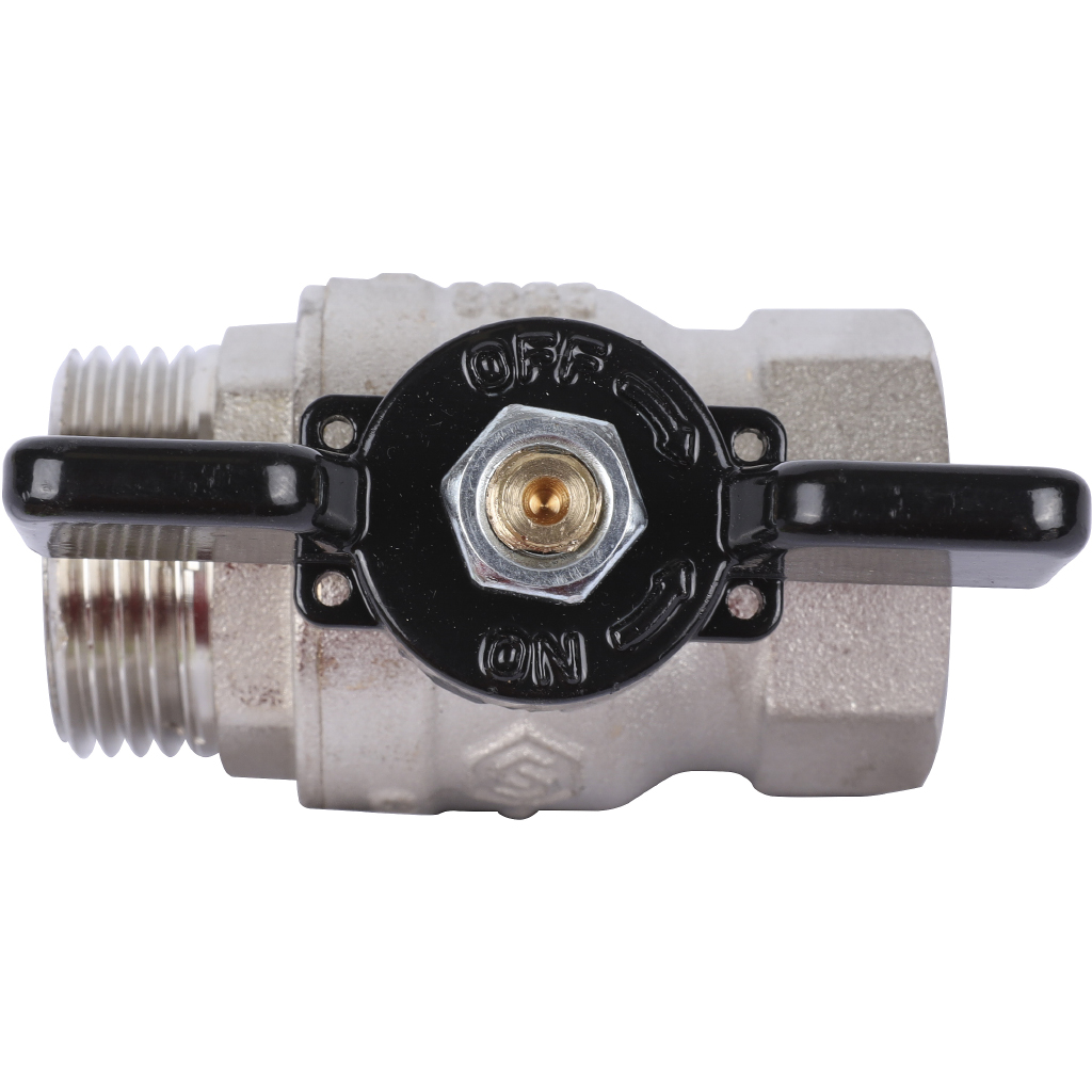 Кран шаровой STOUT SVB стандартнопроходной, ВР/НР, ручка бабочка 1, SVB-0014-000025