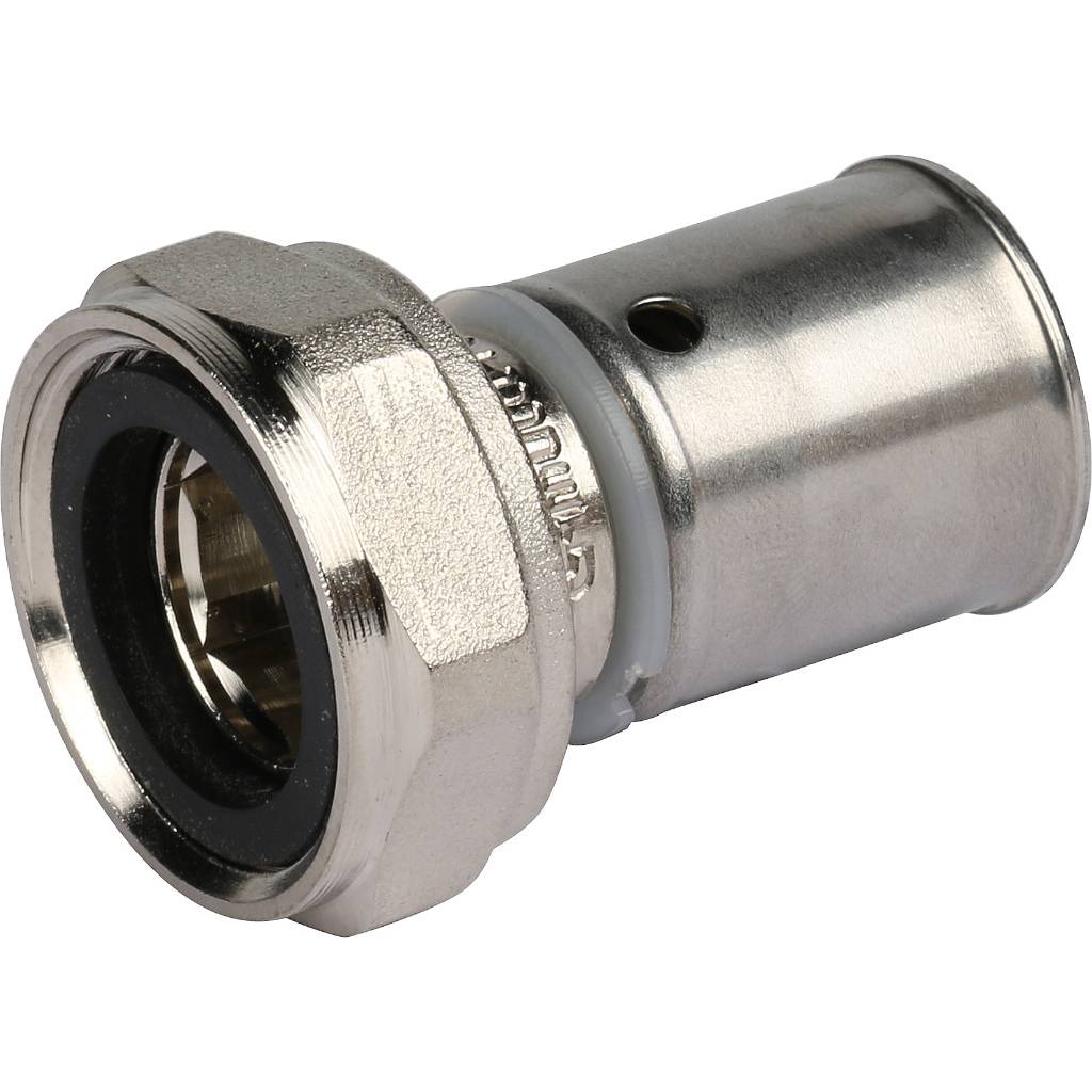 Фитинг Itap Multi-Fit с накидной гайкой 510 (внутренняя резьба, (20x2)x3/4) для металлопластиковых труб, 44102