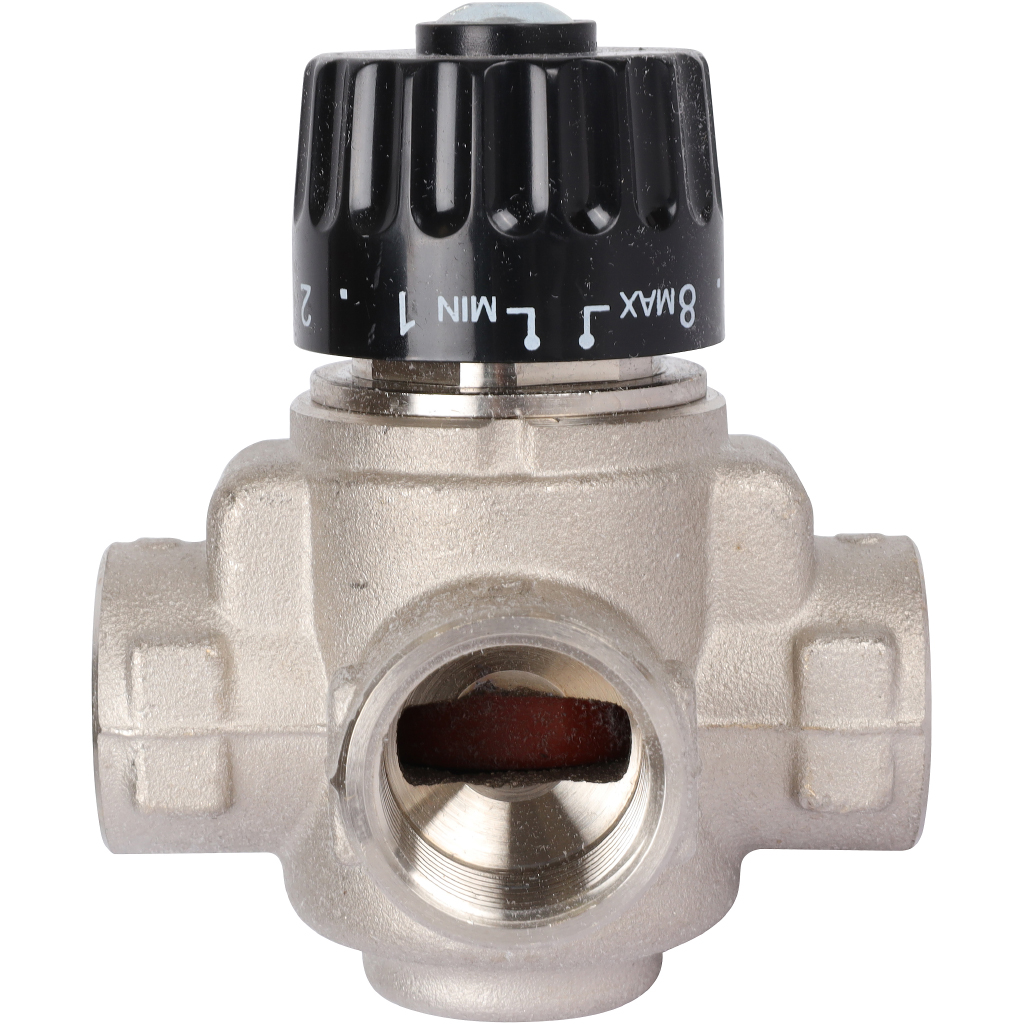 Насосно-смесительный узел STOUT SDG-0120 с термостатическим клапаном, без насоса, SDG-0120-001000