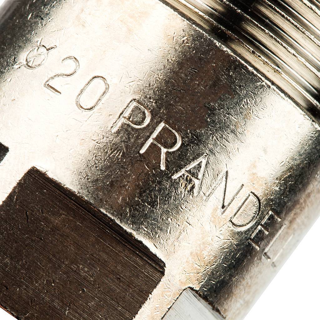 Угольник 90 с внутр.резьбой Prandelli Multyrama (20х2,0х1/2) для металлопластиковых труб винтовой, 103.04.52.0