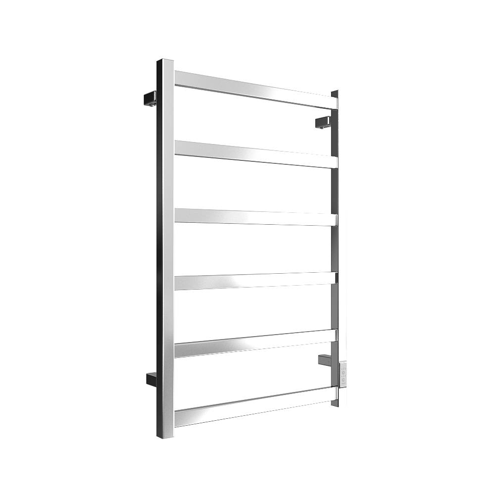 Полотенцесушитель STOUT электрический JAZZ quadro 80*50 Полированный, SHQ-J1QQ-008050