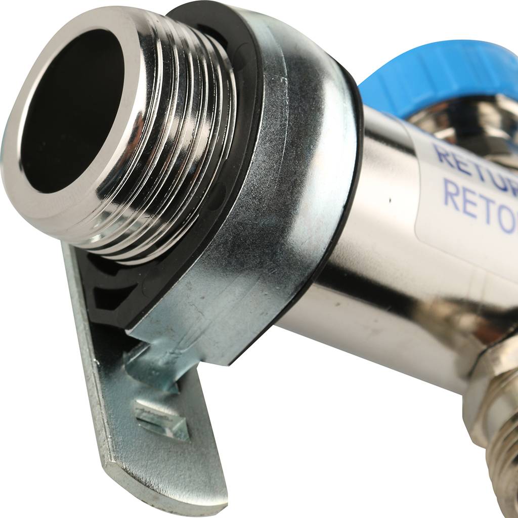 Распределительный коллектор РЕХАУ RAUTHERM S HKV-D на 5 контуров (нерж .сталь), 12080511002