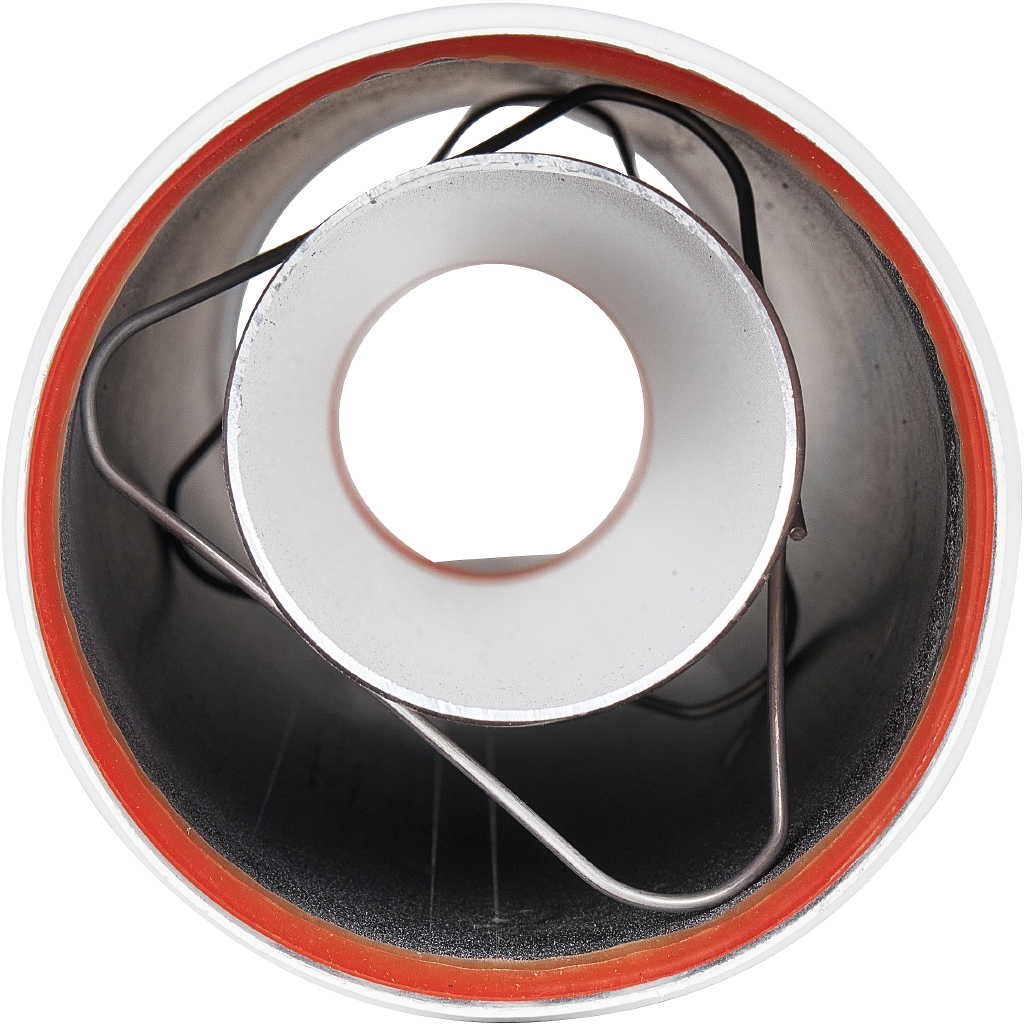 Удлинитель дымохода традиционный коаксиальный ROMMER D60(п-м)/100(м-п), L500, RCA-6010-000500