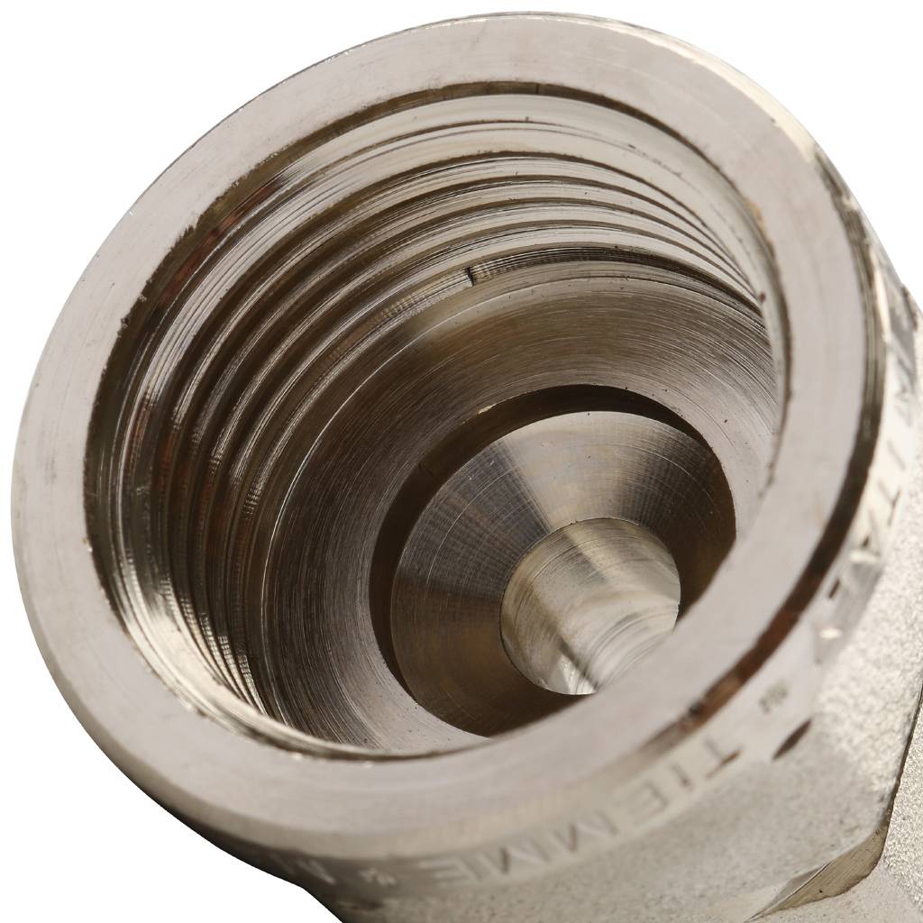 Муфта TIEMME с внутренней резьбой (16х2.0х3/4) для металлопластиковых труб винтовой, 1600035