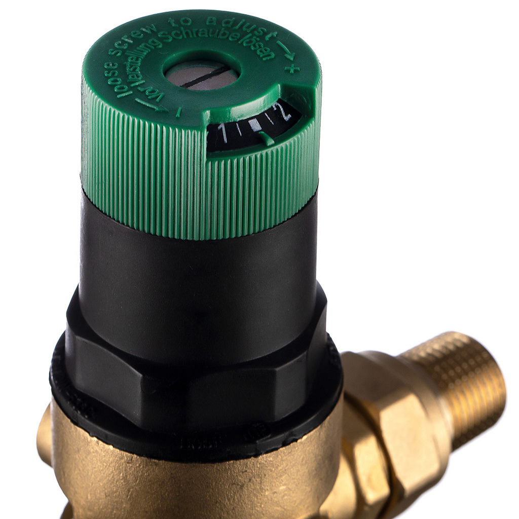 Фильтр самопромывной Гейзер-Бастион 7508155233 1/2 для холодной воды, с регулятором давления, d52,5, 32681