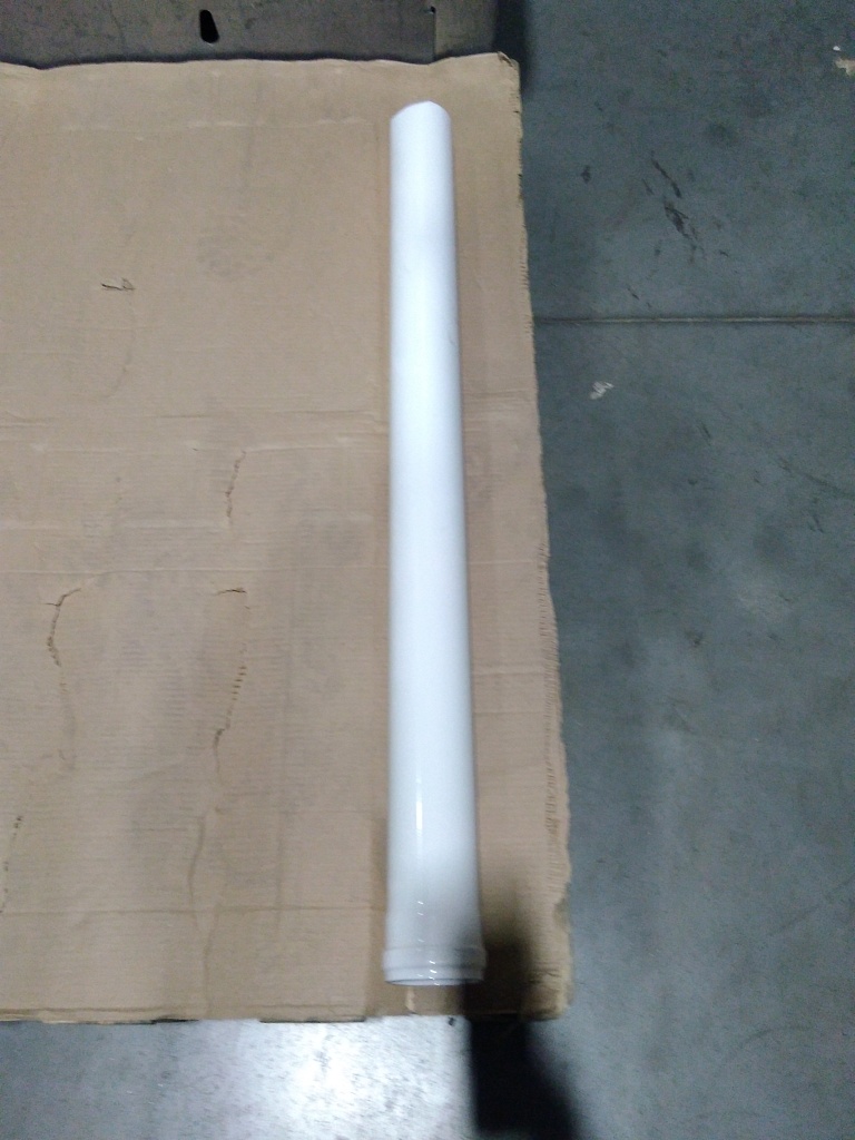 Уцененный товар (вмятины): *SCA-0080-001000 STOUT элемент дымохода DN 80 труба 1000 мм п/м