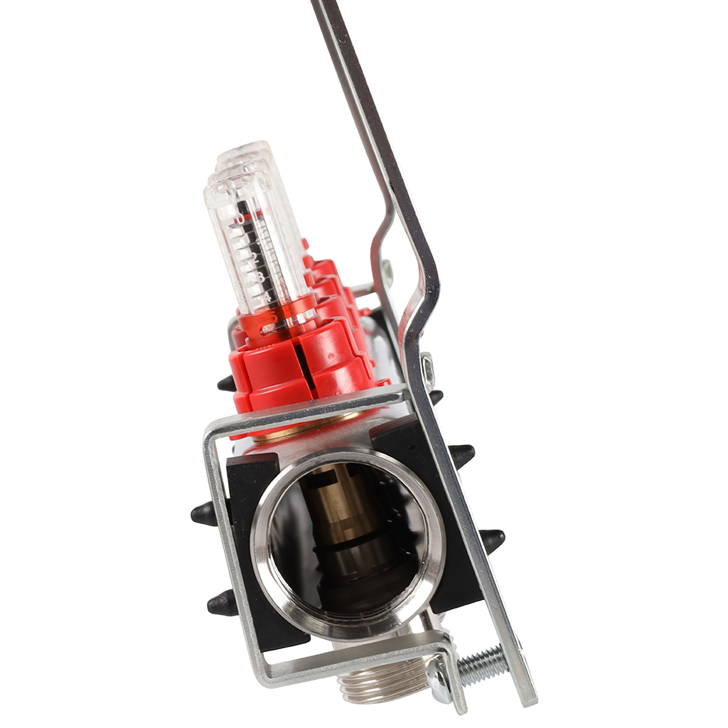 Коллектор из нержавеющей стали с расходомерами ROMMER 4  выхода, RMS-1200-000004