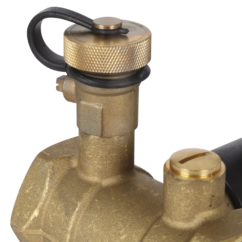 Клапан ручной БРОЕН DN 032 PN 25 резьбовой запорный с дренажем, 594766